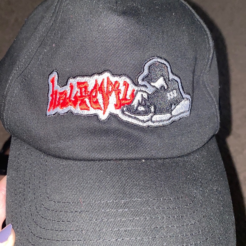Half evil hat